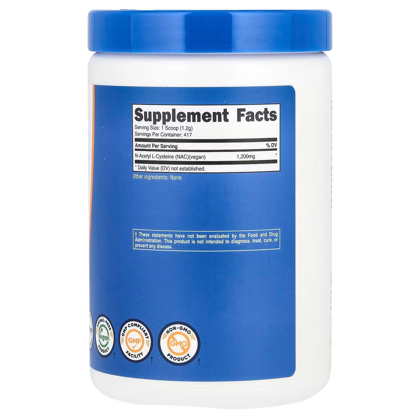 Nutricost, NAC, Unflavored, 17.9 oz (500 g)