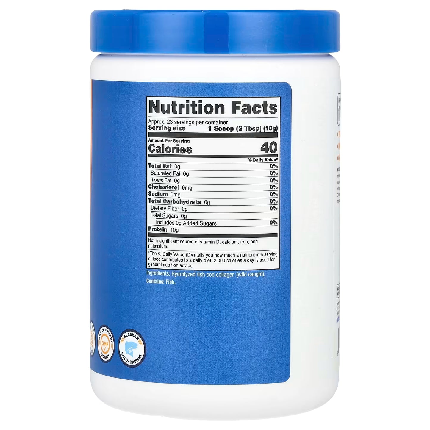 Nutricost, Marine Collagen From Wild-Caught Fish, Unflavored, 8.1 oz (227 g)