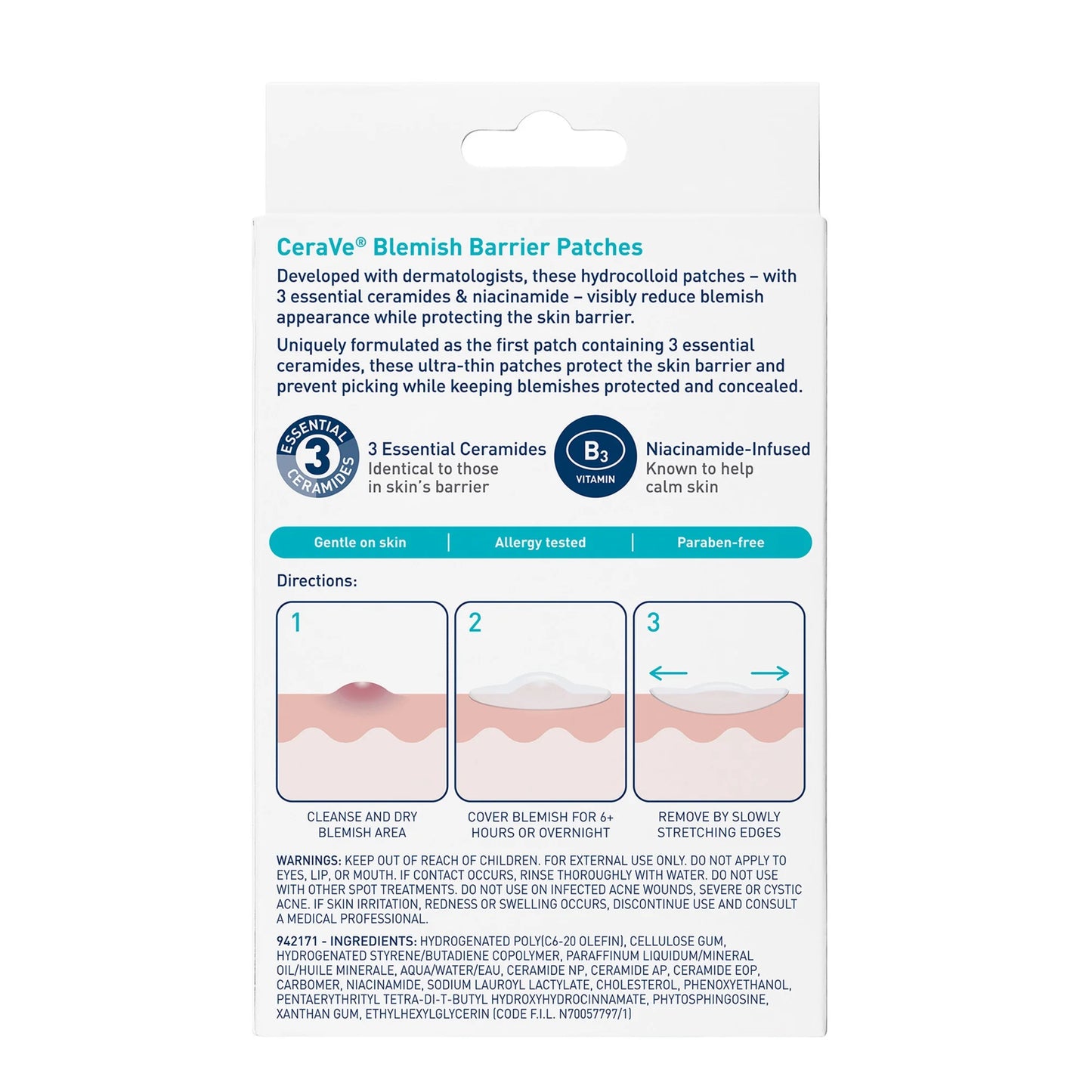 CeraVe Hydrocolloid Pimple Patches, 22 Patches