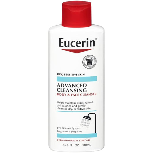 Eucerin Advanced Cleansing Body and Face Cleanser