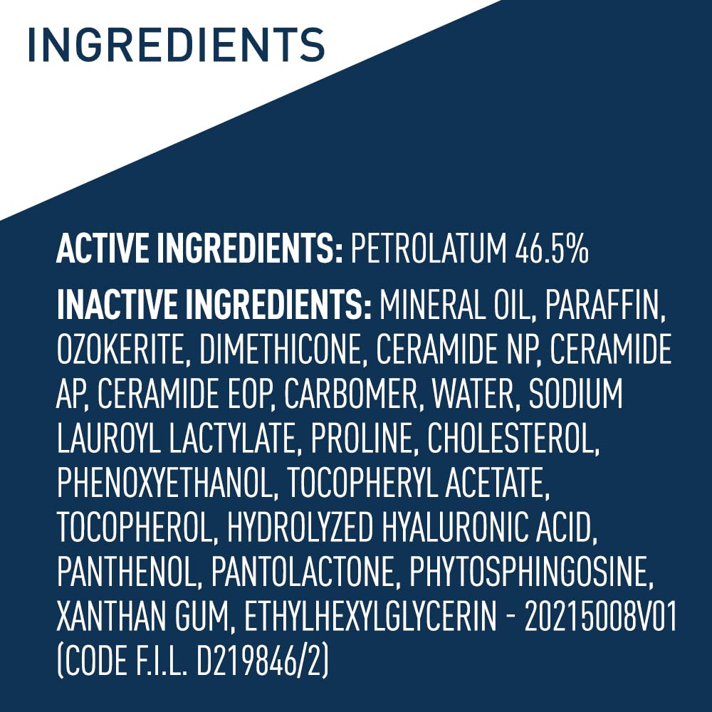 CeraVe Healing Ointment, Hydrating Skin Protectant With Petrolatum