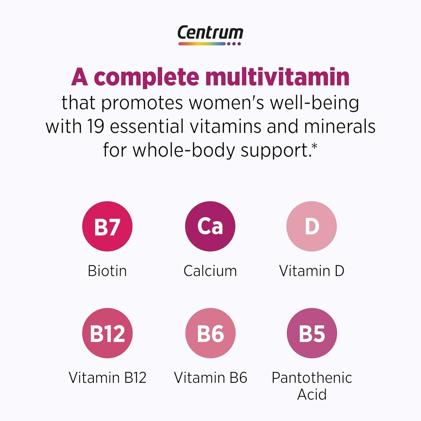 Centrum, Menopause Support For All Stages of Menopause, 30 Tablets