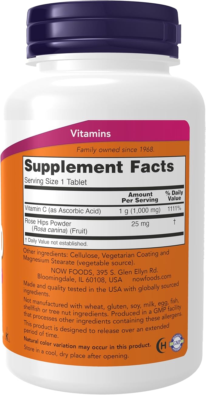 NOW Foods, C-1000, 100 Tablets