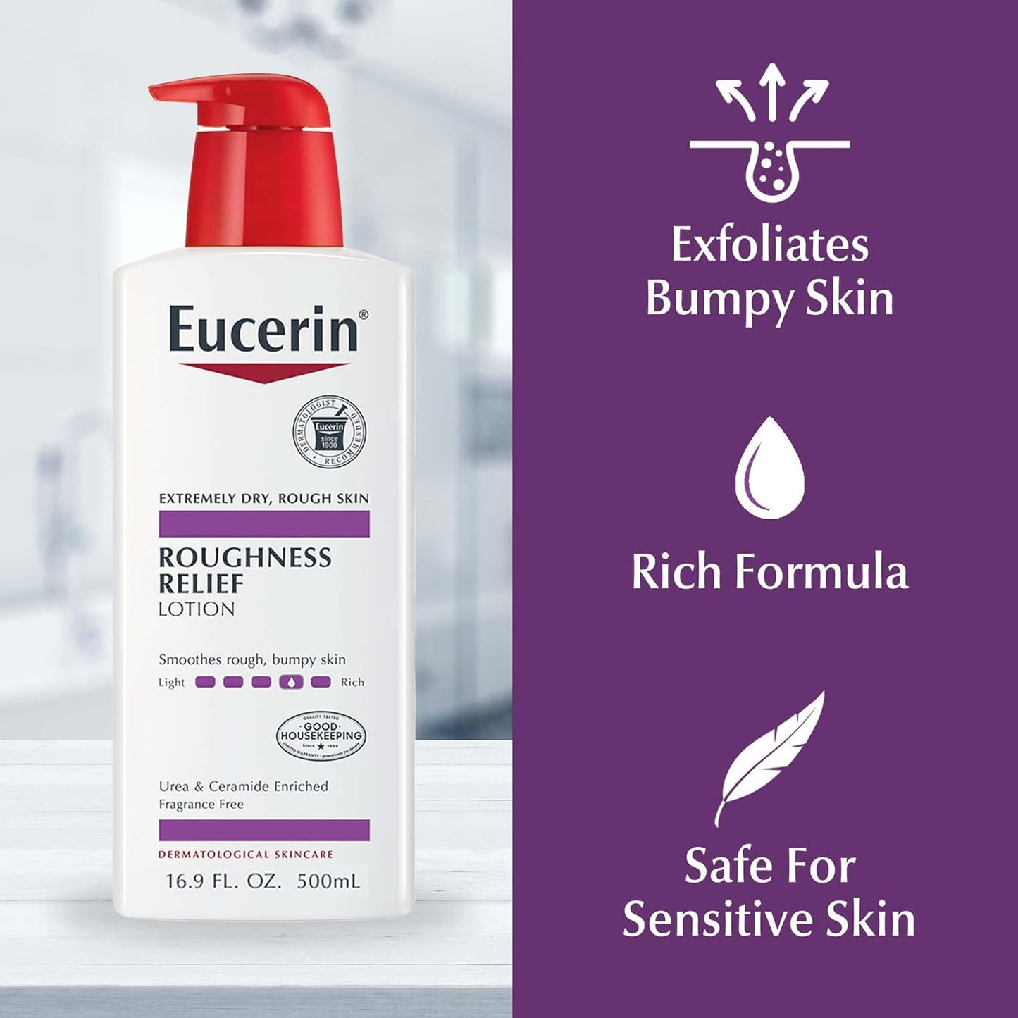 Eucerin Roughness Relief Body Lotion for Extremely Dry Skin