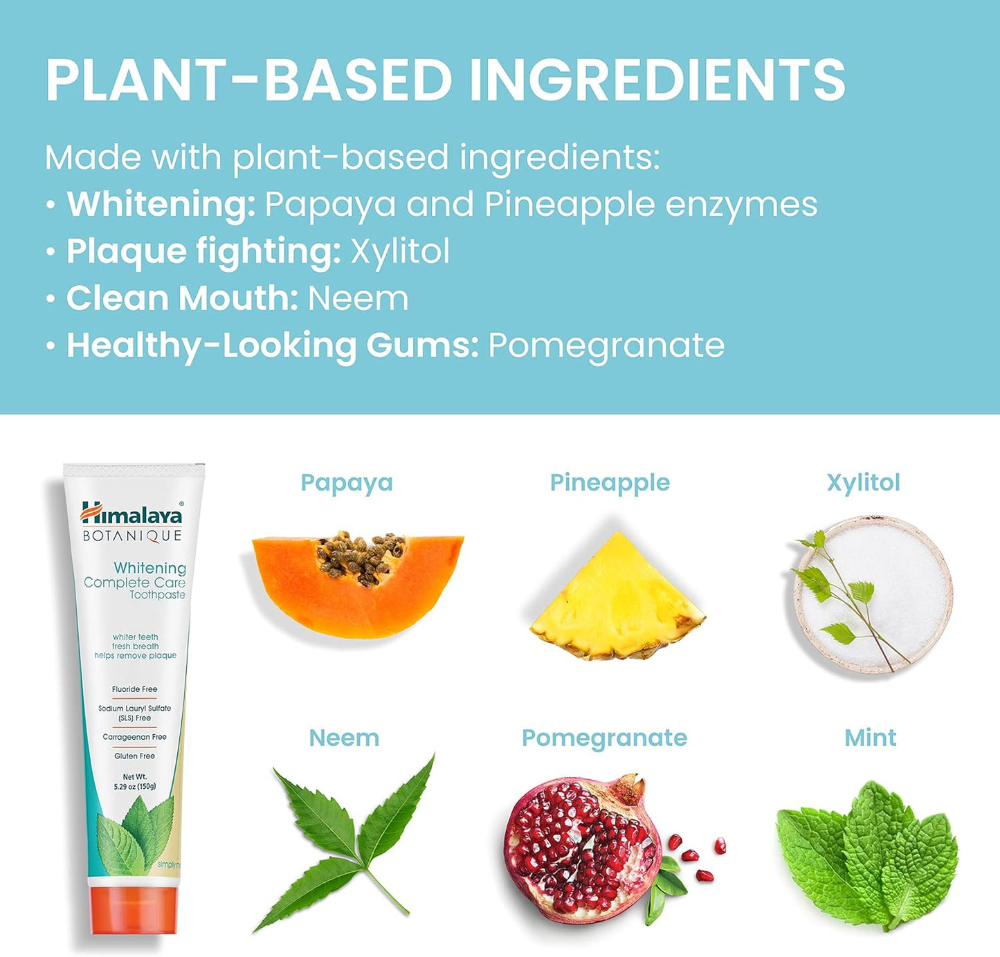 Himalaya Botanique Whitening Complete Care Toothpaste