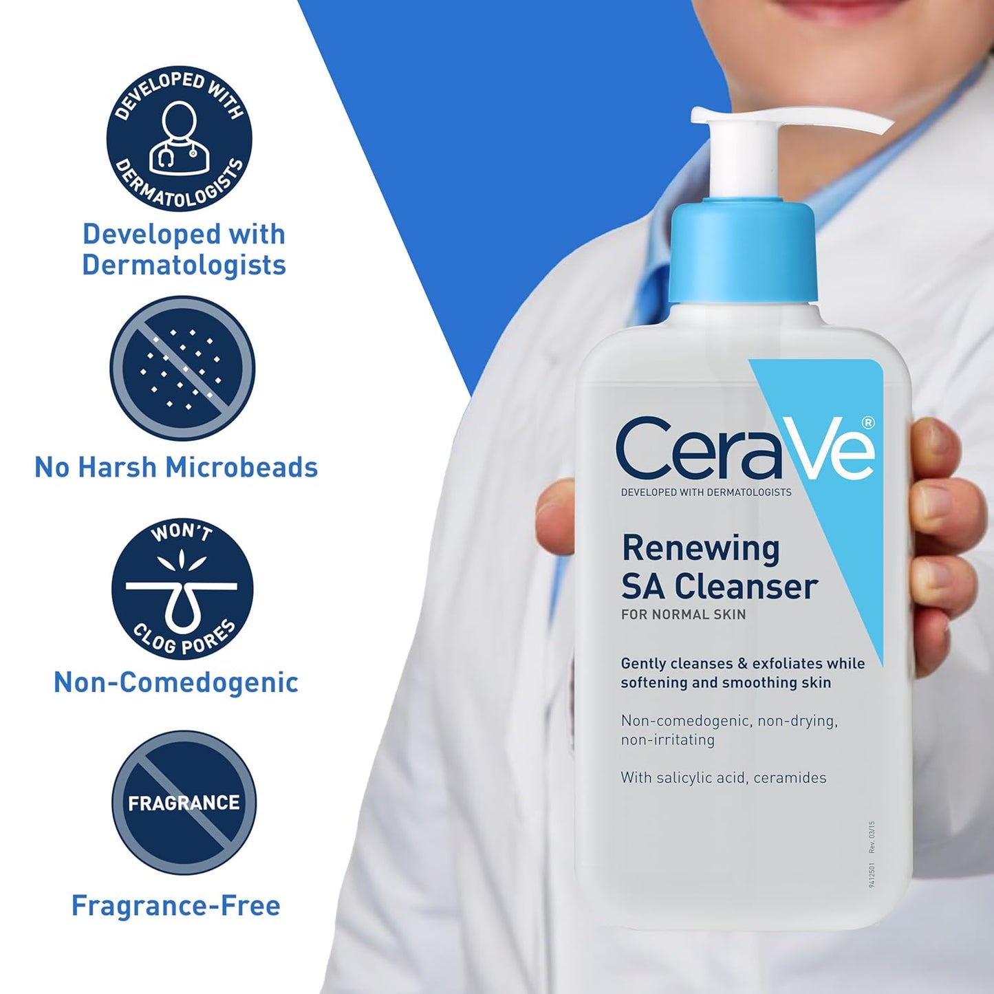 CeraVe Renewing SA Cleanser 8 fl oz