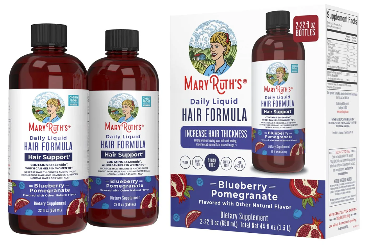MaryRuth's Daily Liquid Hair Formula 22 fl. oz, 2 pk