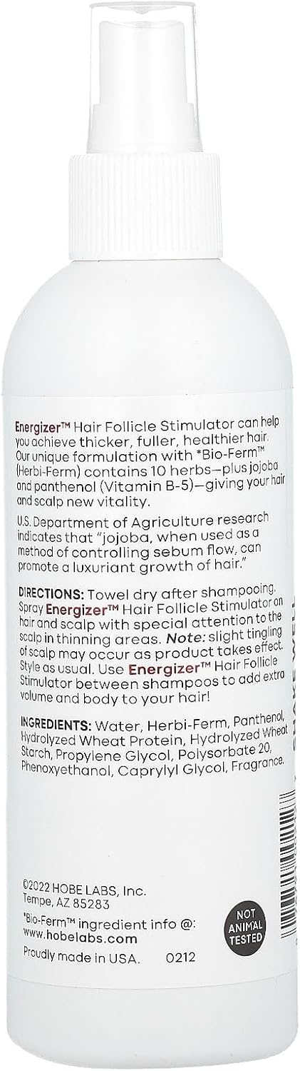 Hobe Labs Energizer Hair Follicle Stimulator - 8 Fl Oz