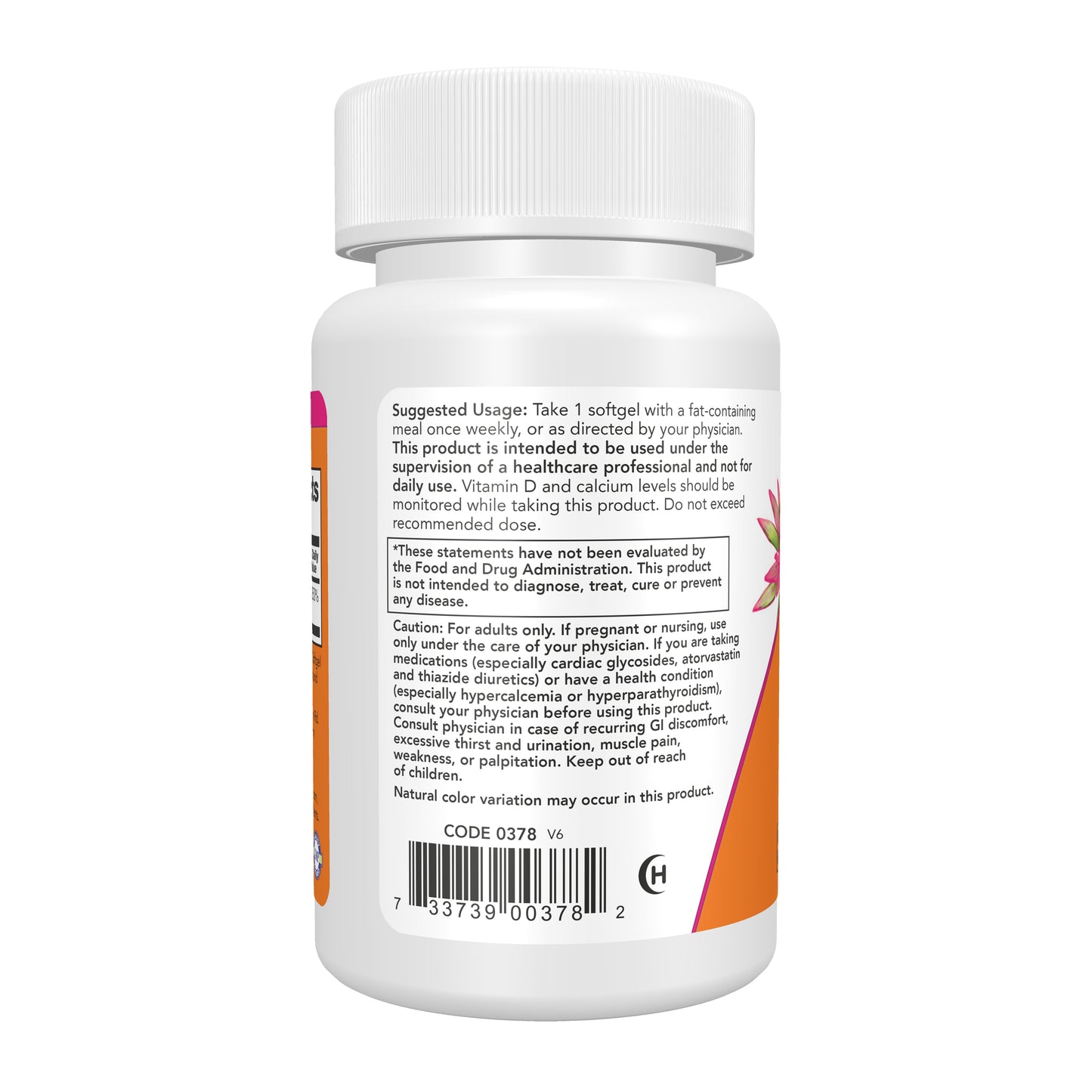 NOW Supplements, Vitamin D3 50,000 IU Softgels, 50 softgels