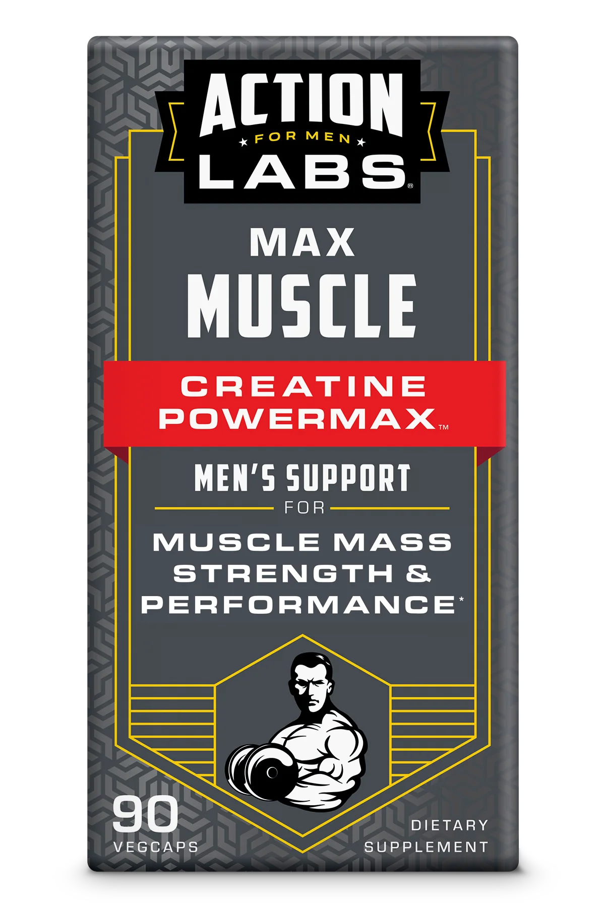 Action Labs Creatine PowerMax Capsule 90 CT