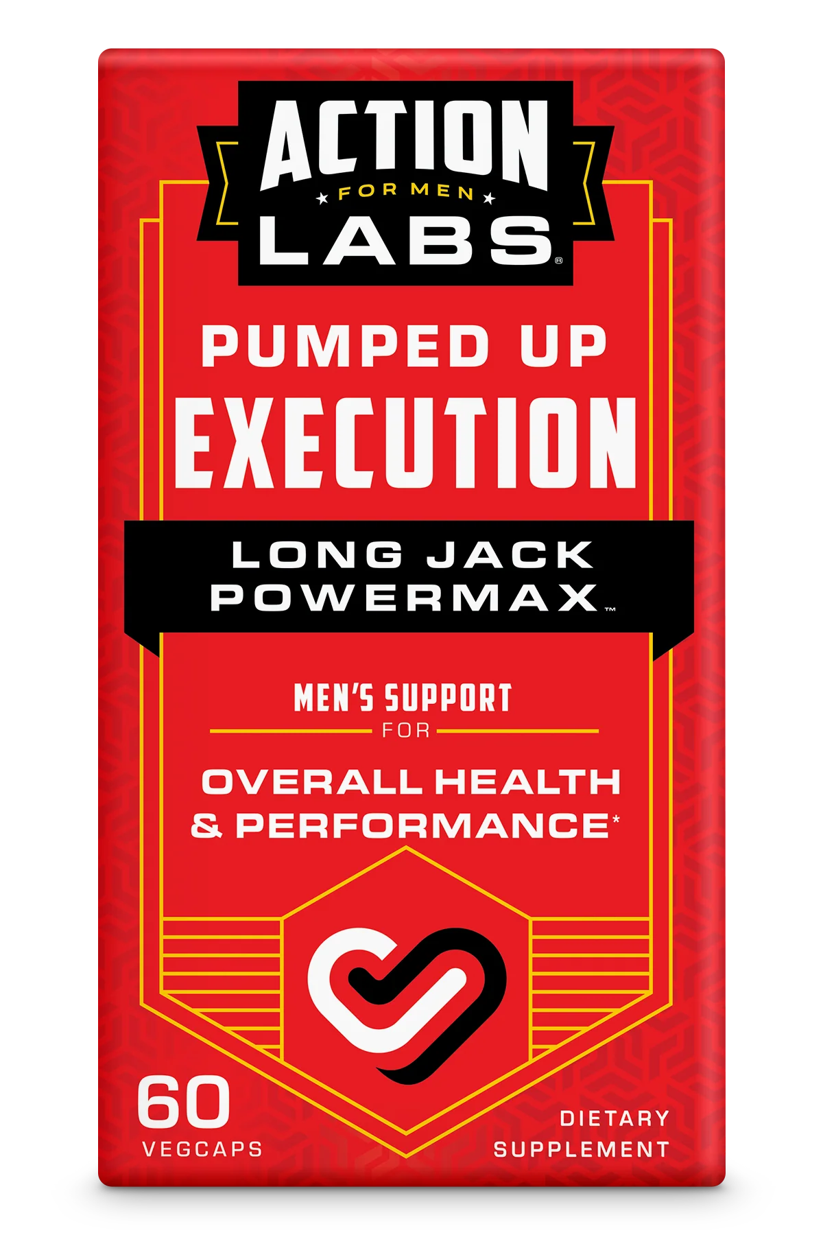 Action Labs Long Jack PowerMax Veg Capsule 60 CT