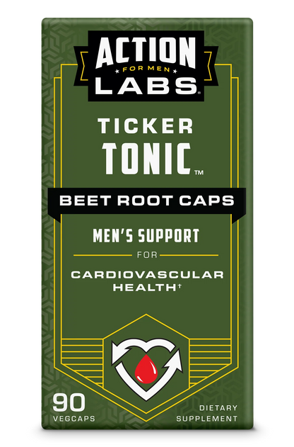Action Labs Ticker Tonic™ Beet Root Caps Veg Capsule 90 CT