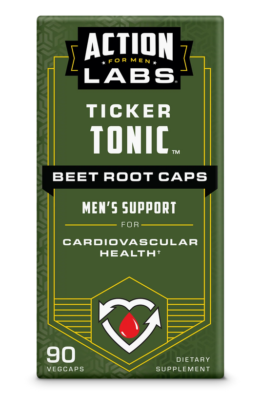 Action Labs Ticker Tonic™ Beet Root Caps Veg Capsule 90 CT