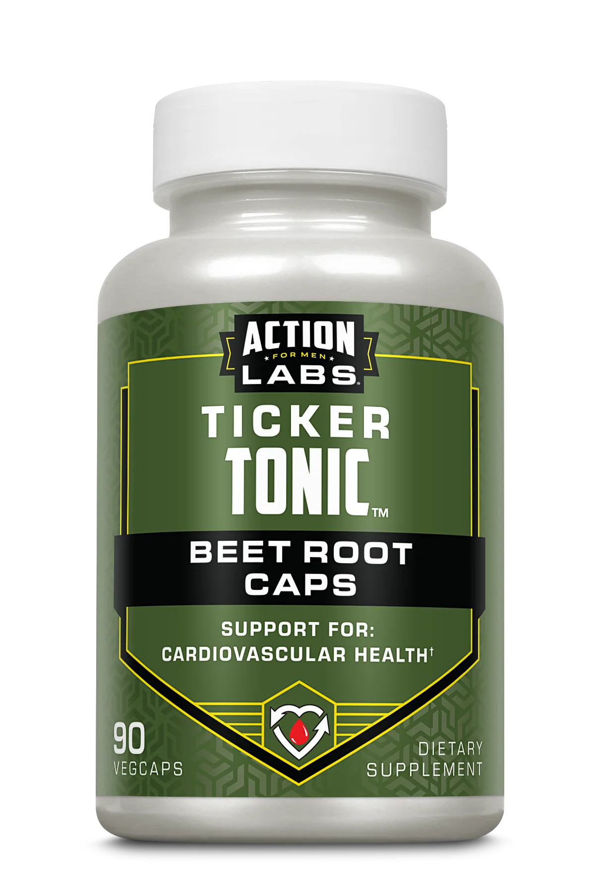 Action Labs Ticker Tonic™ Beet Root Caps Veg Capsule 90 CT