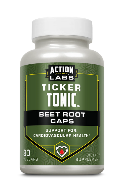 Action Labs Ticker Tonic™ Beet Root Caps Veg Capsule 90 CT