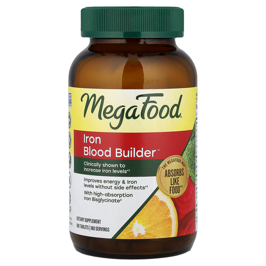 MegaFood, Iron Blood Builder™, 180 Tablets