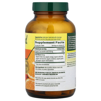 MegaFood, Complex C, 90 Tablets