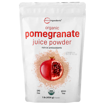 Micro Ingredients, Organic Pomegranate Juice Powder, 1 lb (454 g)