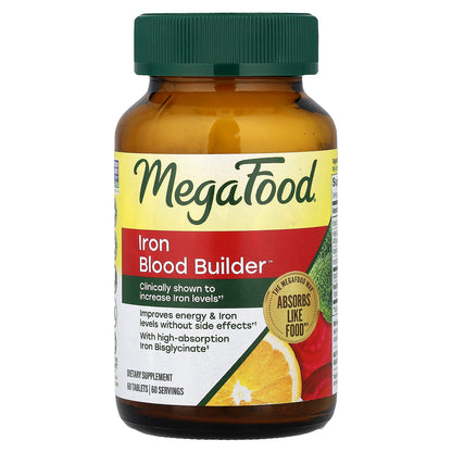 MegaFood, Iron Blood Builder™, 60 Tablets