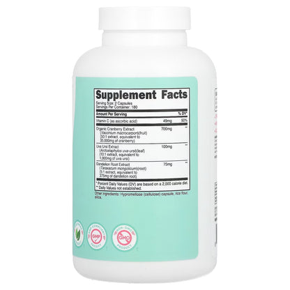 Nutricost, Women, Cranberry Extract, 180 Capsules