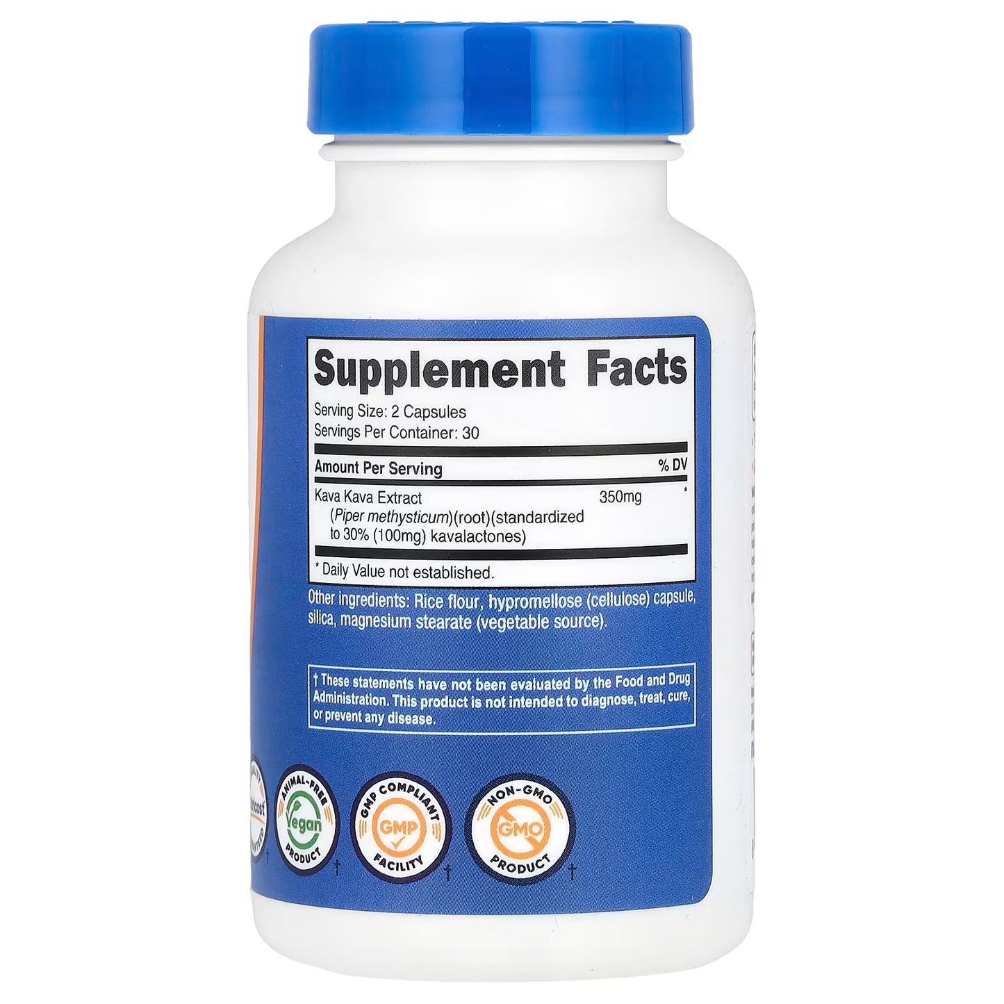 Nutricost, Kava Kava, 60 Capsules (175 mg per Capsule)