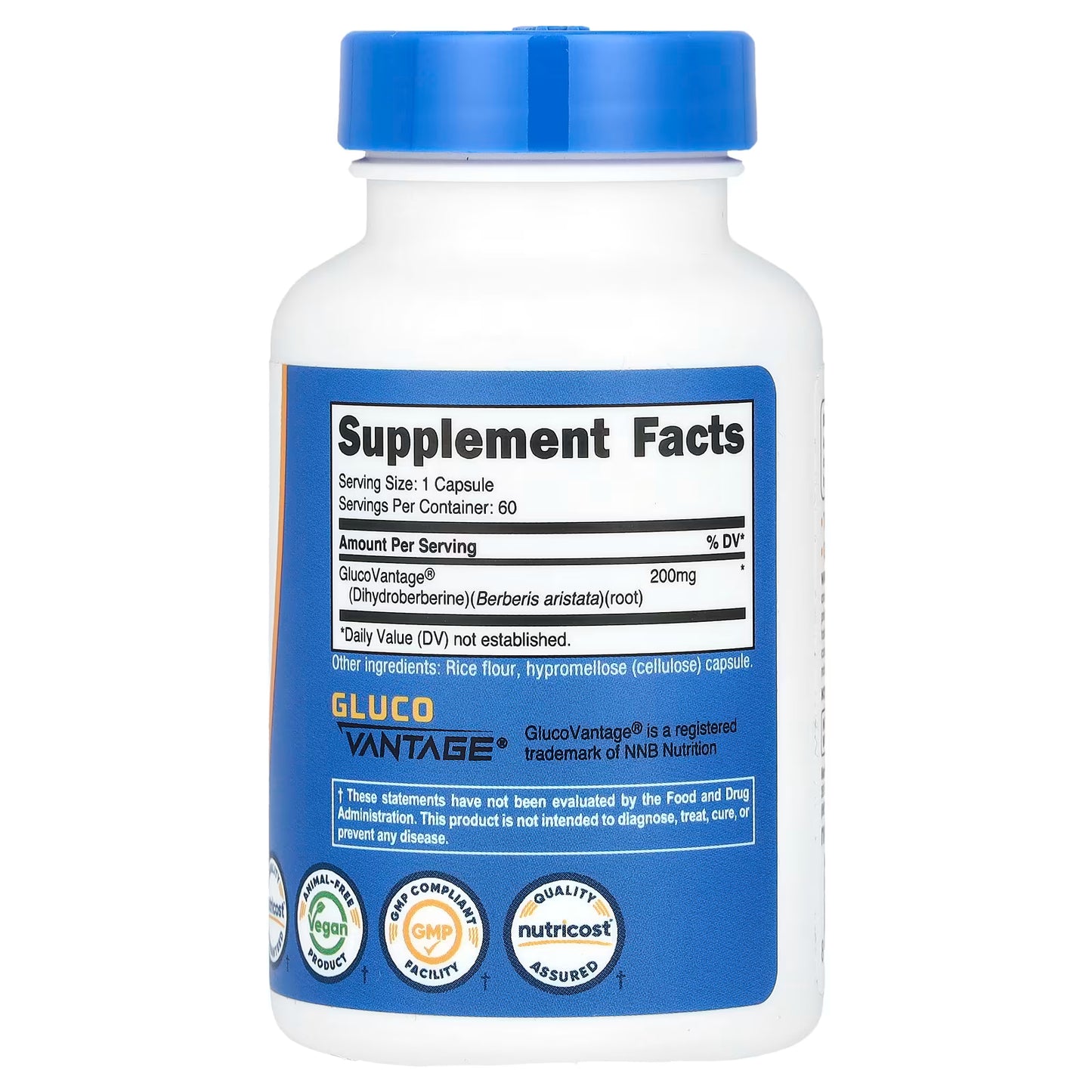 Nutricost, Dihydroberberine, 200 mg, 60 Capsules