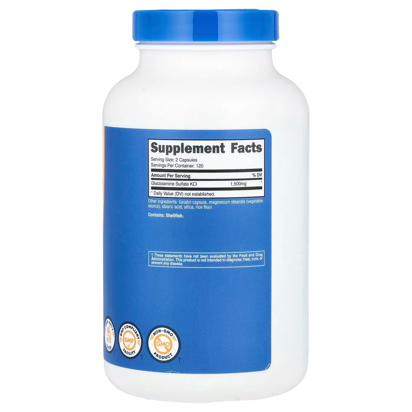 Nutricost, Glucosamine Sulfate, 240 Capsules (750 mg per Capsule)
