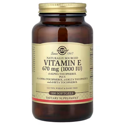 Solgar, Vitamin E, 100 Softgels