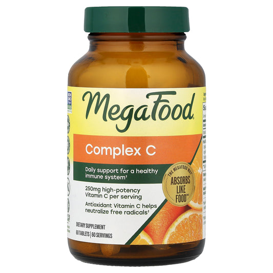 MegaFood, Complex C, 60 Tablets