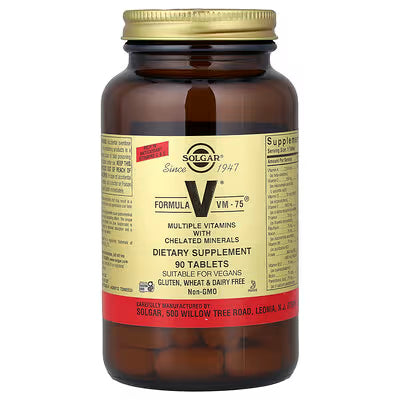 Solgar, Formula VM-75®, 90 Tablets
