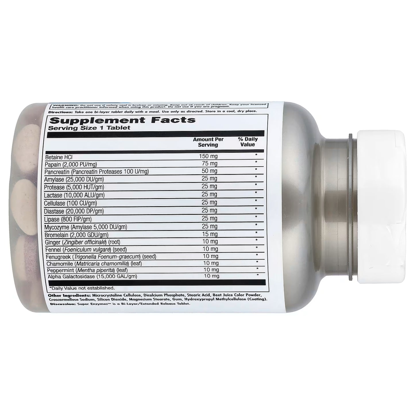 KAL, Super Enzymes™, 60 Tablets