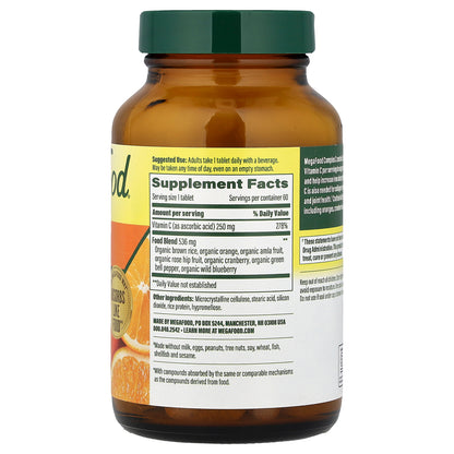 MegaFood, Complex C, 60 Tablets