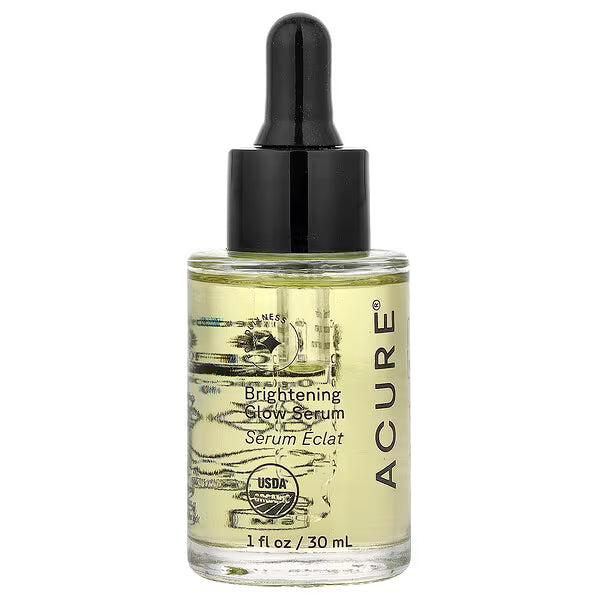 ACURE, Brightening Glow Serum, For Dullness, 1 fl oz (30 ml)