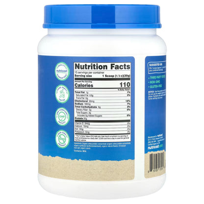 Nutricost, Organic Whey Protein, French Vanilla, 1 lb (454 g)