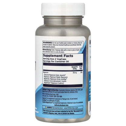 KAL, Magnesium 7 Complex, 60 VegCaps (175 mg per Cap)