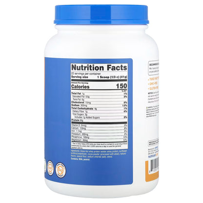 Nutricost, Grass-Fed Whey Protein Isolate, Chocolate PB , 2 lb (907 g)