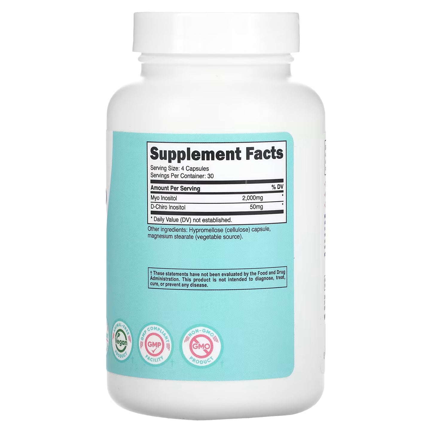 Nutricost, Women, Myo & D-Chiro Inositol, 120 Capsules