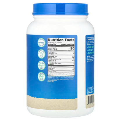 Nutricost, Organic Whey Protein, Double Chocolate, 2 lb (907 g)
