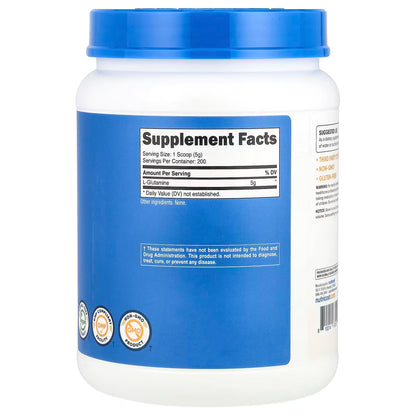 Nutricost, L-Glutamine, Unflavored, 35.7 oz (1 kg)
