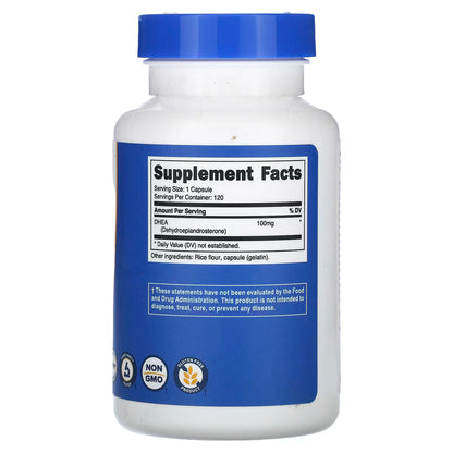 Nutricost, DHEA, 100 mg , 120 Capsules