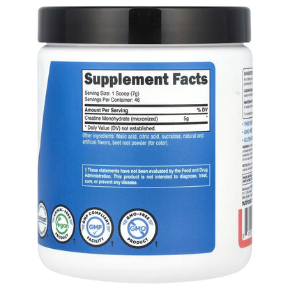 Nutricost, Performance, Creatine Monohydrate, Watermelon, 10.7 oz (300 g)