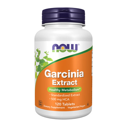 NOW Supplements, Garcinia Extract, Healthy Metabolism*, 120 Tabs
