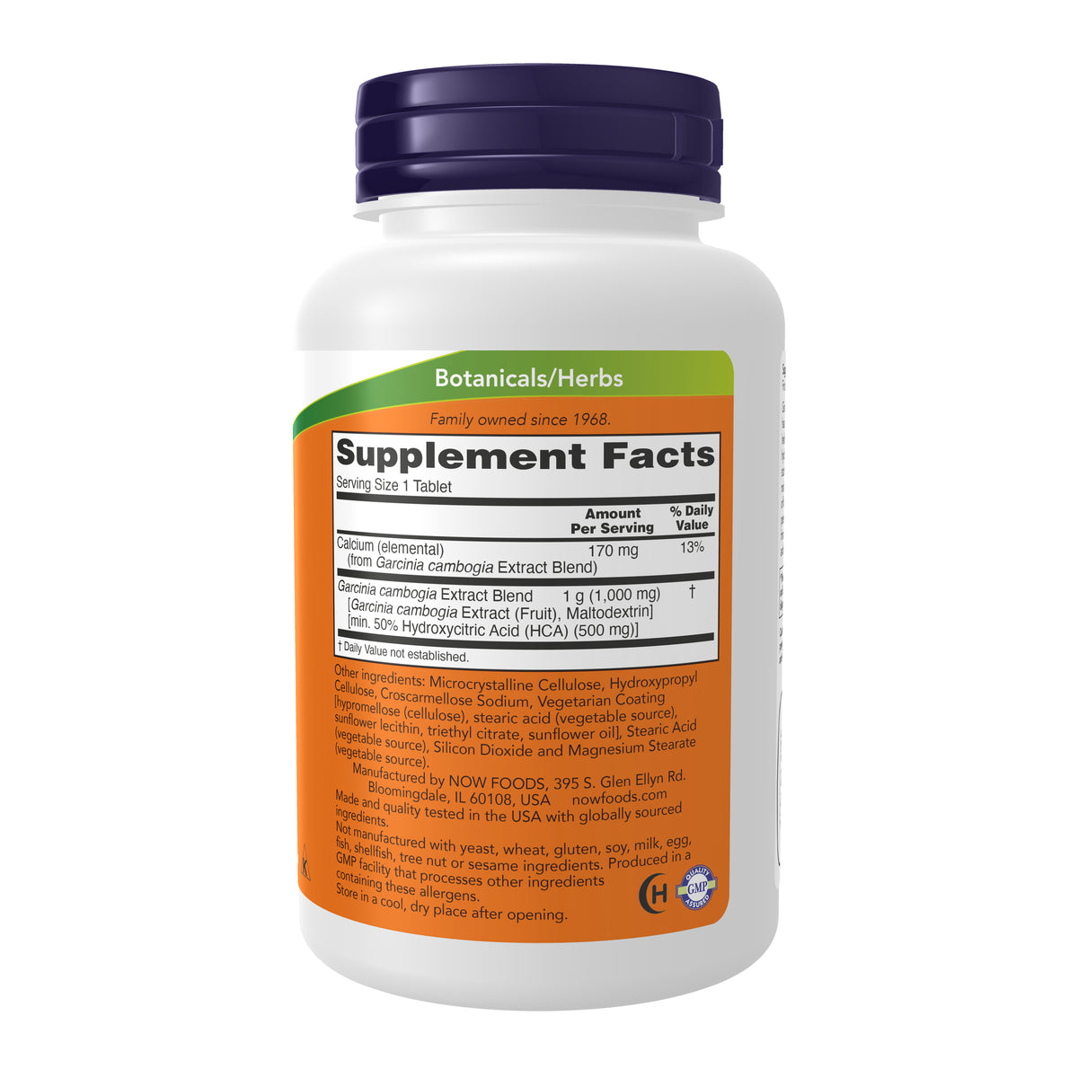 NOW Supplements, Garcinia Extract, Healthy Metabolism*, 120 Tabs