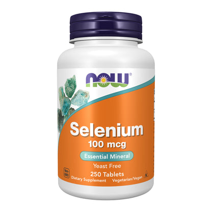 NOW Supplements, Selenium (L-Selenomethionine) 100 mcg, Essential Mineral*, 250 Tablets
