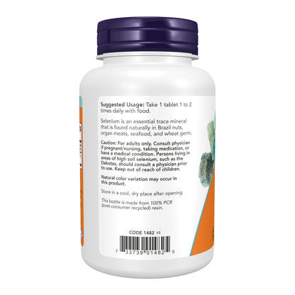 NOW Supplements, Selenium (L-Selenomethionine) 100 mcg, Essential Mineral*, 250 Tablets