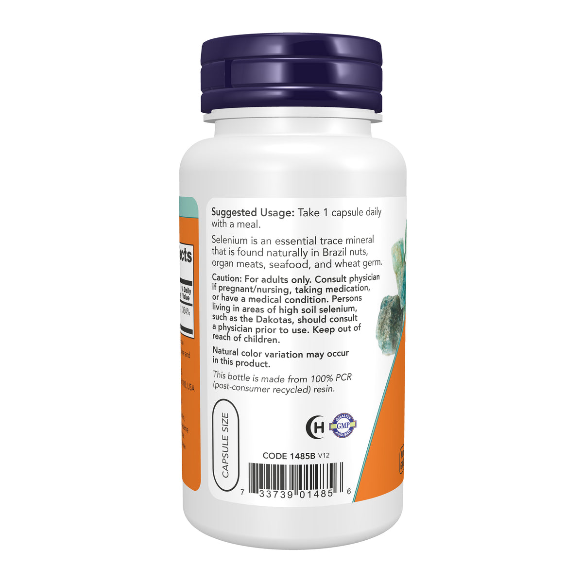 NOW Supplements, Selenium (L-Selenomethionine) 200 mcg, Essential Mineral*, 90 Veg Capsules