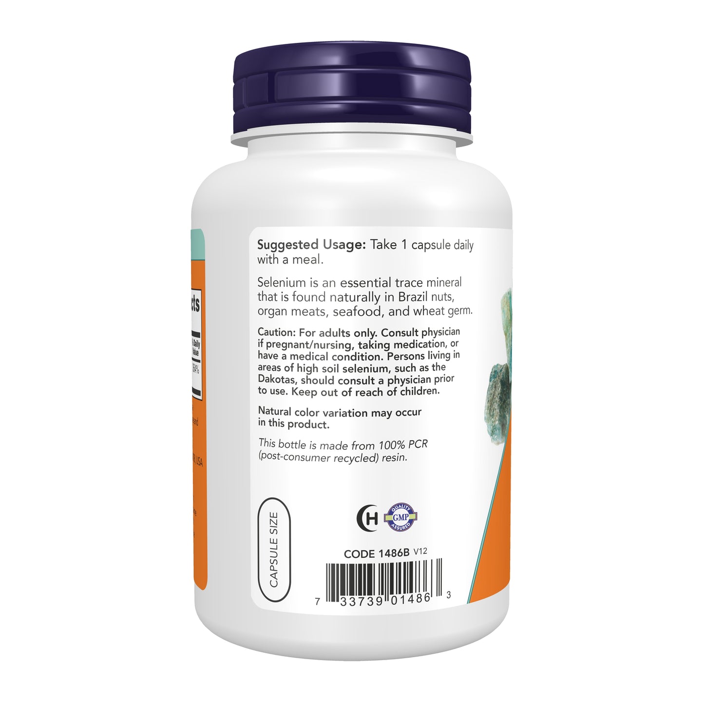 NOW Supplements, Selenium (L-Selenomethionine) 200 mcg, Essential Mineral*, 180 Veg Capsules