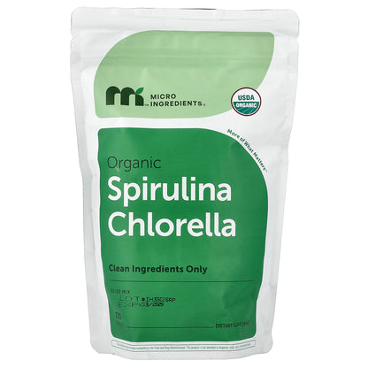 Micro Ingredients, Organic Spirulina Chlorella, 720 Tablets