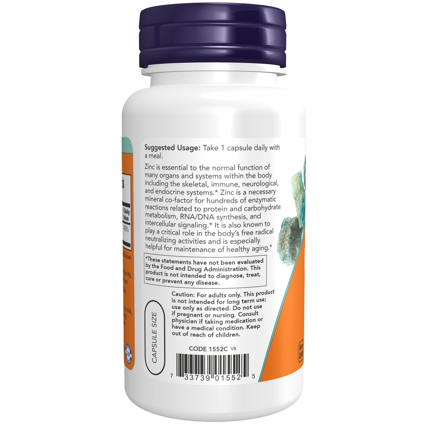 NOW Supplements, Zinc Picolinate 50 mg, Immune Support*, 120 Veg Caps