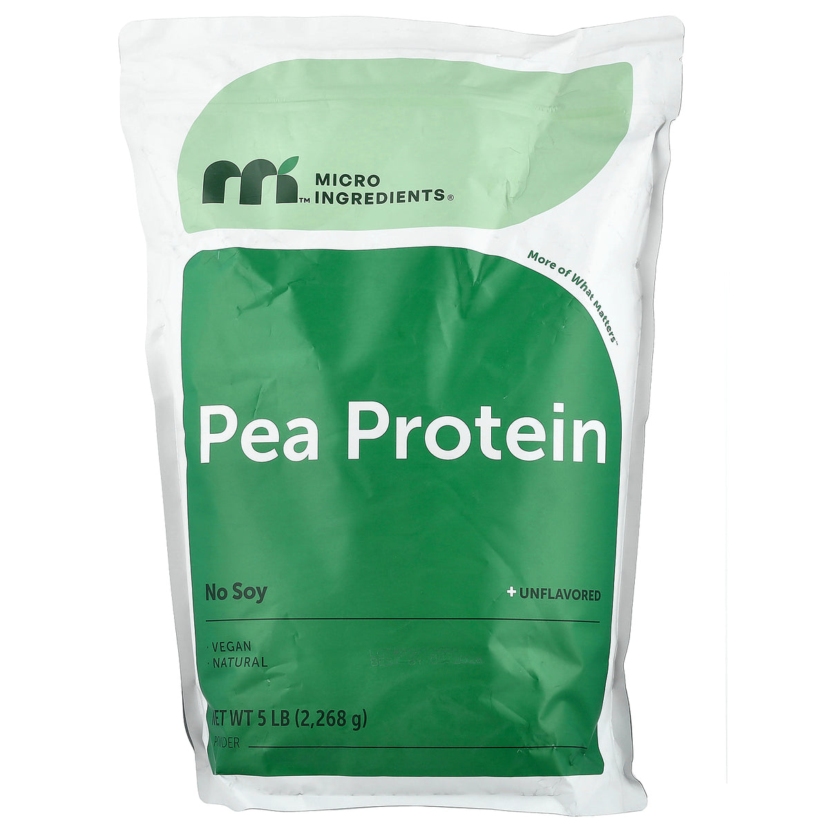 Micro Ingredients, Pea Protein Powder, Unflavored, 5 lb (2,268 g)